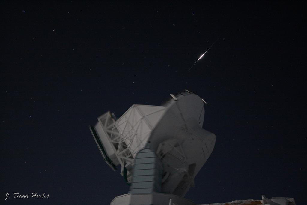 iridium flare over SPT