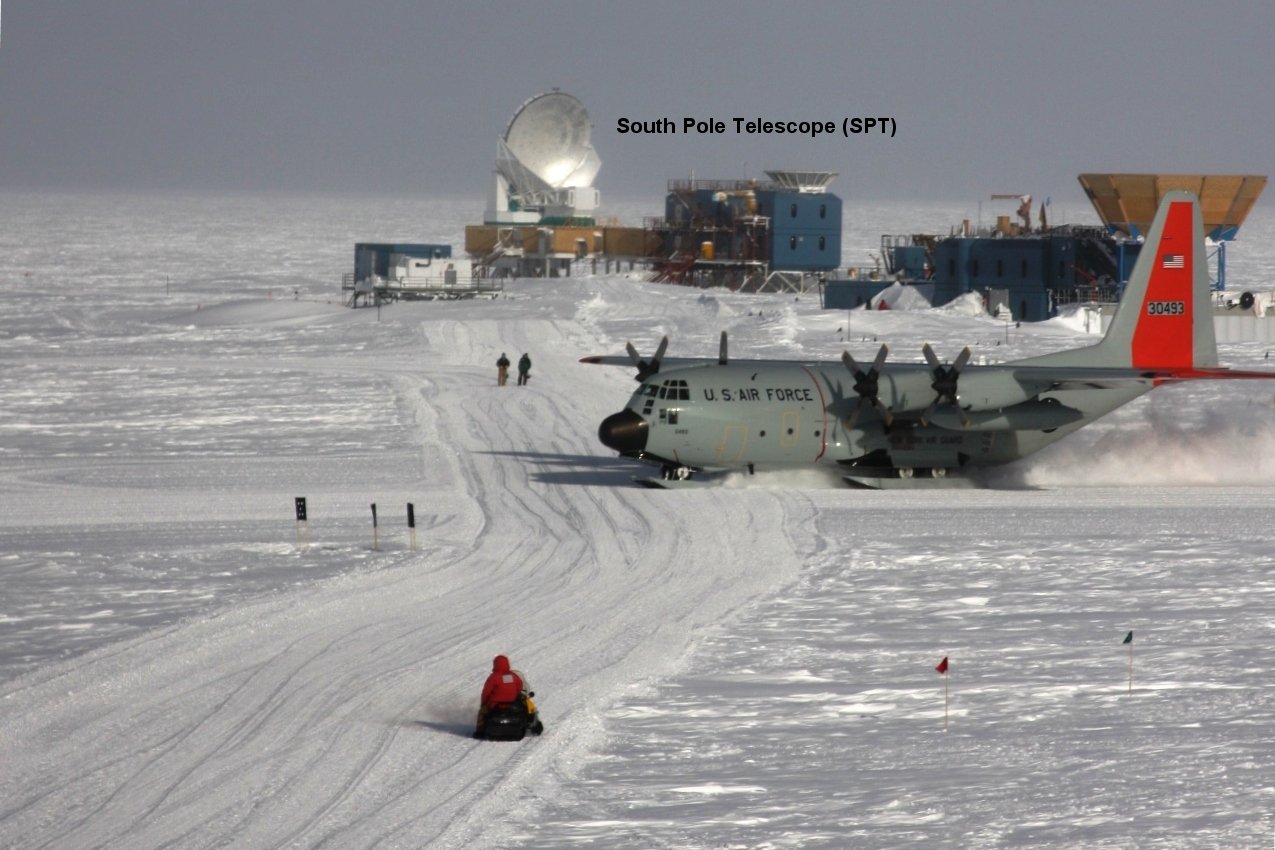 SPT and LC-130 take-off