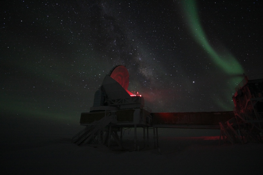 working on SPT under the stars